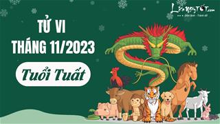 Tử vi tháng 11/2023 tuổi Tuất âm lịch: Vật vả ngược xuôi nhưng có nguồn thu rủng rỉnh để bù đắp