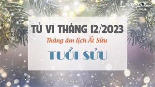 Tử vi tháng 12/2023 tuổi Sửu âm lịch: Năm mới cận kề, khó khăn dồn dập