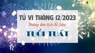 Tử vi tháng 12/2023 tuổi Tuất âm lịch: Tự tin thái quá, quyết định sai lầm