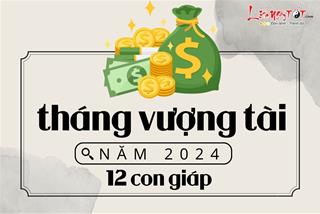 Tháng vượng tài năm 2024 của 12 con giáp: Thần Tài đem lộc tới khi nào?