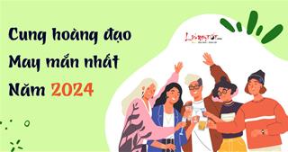 Top 4 cung hoàng đạo may mắn nhất năm 2024, cán đích thành công hơn cả mong đợi!