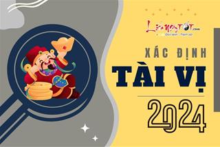 Xác định TÀI VỊ năm 2024 theo từng ngày để đón LỘC từ Thần Tài, làm đâu thắng đó