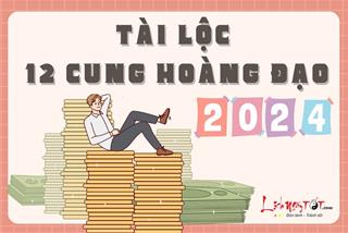 Biến động tài lộc 12 cung hoàng đạo năm 2024: Ai giàu nứt vách, ai hạn chế chi tiêu?