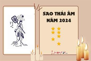 Sao Thái Âm 2024: Những tuổi được che chở, tha hồ chờ đón TÀI LỘC gõ cửa