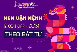Dự đoán vận mệnh của 12 con giáp năm 2024 theo BÁT TỰ: Thăng – trầm, may – rủi ra sao?