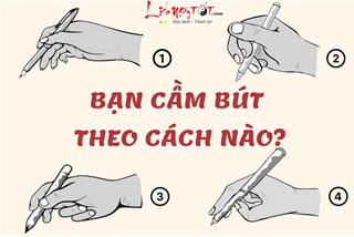Trắc nghiệm tâm lý: Cách cầm bút tiết lộ KHẢ NĂNG HỌC TẬP của bạn