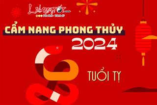 Cẩm nang phong thủy năm 2024 cho tuổi Tỵ: Sẵn sàng đón nhận thử thách để tạo bứt phá