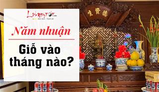 Năm 2025 nhuận tháng Sáu, lễ giỗ tổ tiên, cúng đầy tháng, 49 ngày nên tiến hành vào tháng Sáu chính hay nhuận?