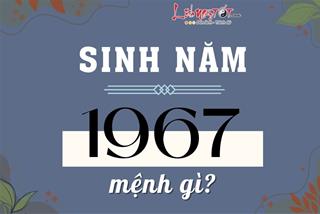 Sinh năm 1967 mệnh gì? Tương lai tuổi Đinh Mùi ra sao, hợp tuổi nào?