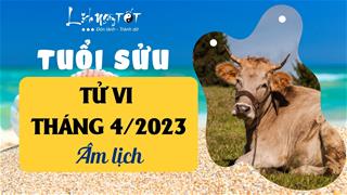 Tử vi tháng 4/2023 tuổi Sửu âm lịch: May mắn ngập tràn nhưng cẩn thận bị ghen tị