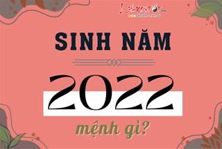 Sinh năm 2022 mệnh gì? Vận mệnh cuộc đời họ sẽ thăng trầm như thế nào?