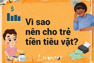 Vì sao nên cho trẻ tiền tiêu vặt? Làm gì để trẻ dùng tiền khôn ngoan hơn cả bố mẹ mình?