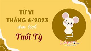 Tử vi tháng 6/2023 tuổi Tý âm lịch: Nhiều biến cố bất ngờ, thiếu sự quyết tâm