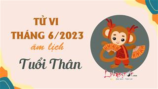 Tử vi tháng 6/2023 tuổi Thân âm lịch: Điều chỉnh lại kế hoạch, có bước tiến chắc chắn hơn