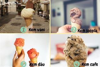 Trắc nghiệm tâm lý: Vị kem yêu thích tiết lộ bạn là người hướng Nội hay hướng Ngoại