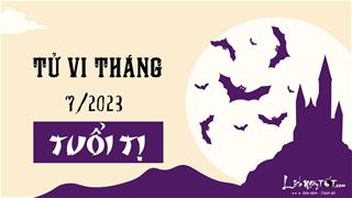 Tử vi tháng 7/2023 tuổi Tị âm lịch: Càng lạc quan càng có nhiều may mắn