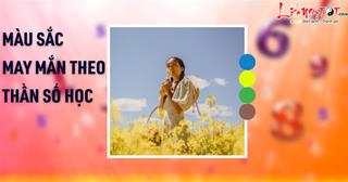 Màu sắc đem lại MAY mắn theo thần số học: Kích hoạt vận may cho chủ nhân