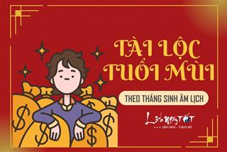 Tài lộc tuổi Mùi theo 12 tháng sinh âm lịch: Ai được tổ tiên phù hộ, tiền bạc đủ đầy?