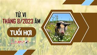 Tử vi tháng 8/2023 tuổi Hợi âm lịch: Sự nghiệp dở dang, tình duyên nở rộ