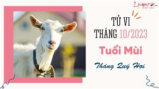 Tử vi tháng 10/2023 tuổi Mùi âm lịch: Nhiều tín hiệu tốt, gặp dữ hóa lành