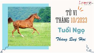 Tử vi tháng 10/2023 tuổi Ngọ âm lịch: Khó khăn ngập lối, thiếu đi sự nhiệt huyết