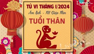 Tử vi tháng 1/2024 tuổi Thân âm lịch: Tiêu TIỀN như nước, khó giữ của