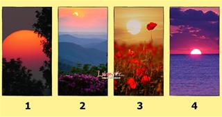 Trắc nghiệm: Bạn thích hoàng hôn nào? Tiết lộ vấn đề bạn cần giải quyết nhất trong năm 2024!