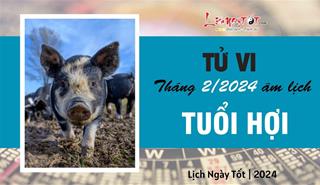 Tử vi tháng 2/2024 tuổi Hợi âm lịch: Trên đà tăng trưởng, mạnh dạn tiến về trước