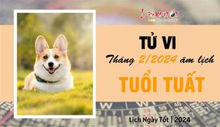 Tử vi tháng 2/2024 tuổi Tuất âm lịch: Có hung có cát, nên duy trì tâm lý ổn định