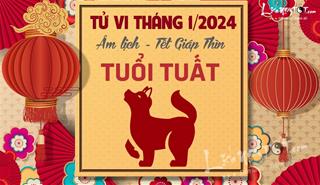 Tử vi tháng 1/2024 tuổi Tuất âm lịch: Đầu năm chật vật đủ thứ