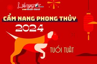 Cẩm nang phong thủy năm 2024 cho tuổi Tuất: Thử thách dồn dập, dũng cảm vượt khó