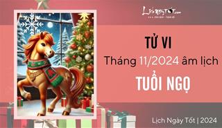 Tử vi tháng 11/2024 tuổi Ngọ âm lịch: Hung tinh rình rập, thận trọng hành xử