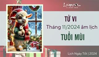 Tử vi tháng 11/2024 tuổi Mùi âm lịch: Cuộc sống khó khăn, áp lực nặng nề