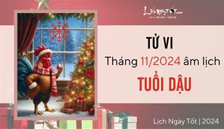 Tử vi tháng 11/2024 tuổi Dậu âm lịch: Tốt xấu đan xen, chớ nên tiêu cực