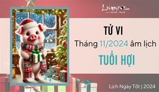 Tử vi tháng 11/2024 tuổi Hợi âm lịch: Hung cát tiềm tàng, thận trọng hành xử