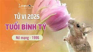 Tử vi năm 2025 tuổi Bính Tý 1996 nữ mạng: Đón tin tốt lành về tình duyên