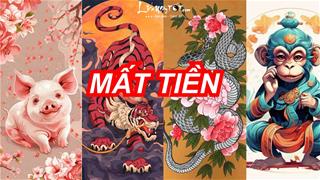 Dính hạn Thái Tuế phủ đầu, 4 tuổi dễ MẤT tiền, tài lộc HAO hụt, cẩn thận không thừa năm 2025