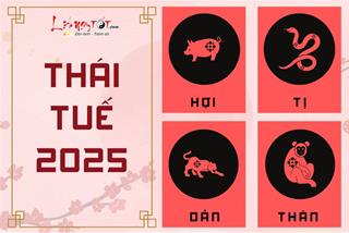 THÁI TUẾ 2025: Cảnh báo 4 tuổi vận trình sa sút, nguy cơ rình rập, khó khăn mọi bề