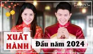 Xuất hành đầu năm 2024: Hướng tốt, giờ đẹp cho 10 ngày đầu tiên năm mới, cả năm Giáp Thìn xuất nhập bình an