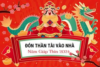 Cách đón Thần Tài vào nhà năm 2024 lấy LỘC cả năm cho cả gia đình