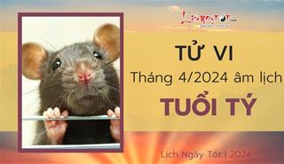 Tử vi tháng 4/2024 tuổi Tý âm lịch: Cuộc sống khó khăn, đối diện thử thách