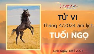 Tử vi tháng 4/2024 tuổi Ngọ âm lịch: Trong cát có hung, chớ nên kiêu ngạo