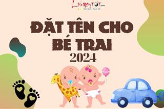 Đặt tên con trai năm 2024: Cái tên cho tương lai tươi sáng của chàng trai đầy nghị lực