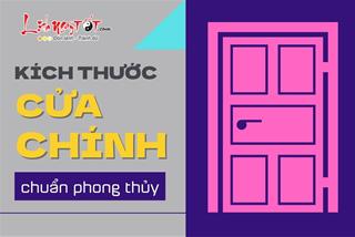 Kích thước cửa chính chuẩn phong thủy: Thiết kế đúng để thu hút may mắn và tài lộc cuồn cuộn vào nhà