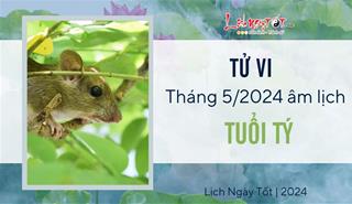 Tử vi tháng 5/2024 tuổi Tý âm lịch: Của đi thay người đừng tiếc