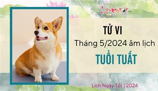 Tử vi tháng 5/2024 tuổi Tuất âm lịch: Đã nghèo mà còn mắc cái eo!