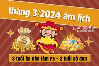 Tháng 3 âm lịch: 3 tuổi ăn nên làm ra nhờ được VÍA Quan lớn, vàng bạc chất đầy nhà - 2 tuổi ngậm ngùi vì số quá ĐEN