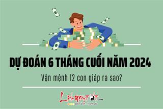 Dự đoán vận mệnh 12 con giáp trong 6 tháng cuối năm 2024: Đón thay đổi tích cực hay khó khăn ngập lối?