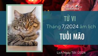 Tử vi tháng 7/2024 tuổi Mão âm lịch: Tháng cô hồn có nhiều bất ổn, tiền hao hụt, tình cảm không như ý
