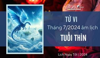 Tử vi tháng 7/2024 tuổi Thìn âm lịch: Nhiều sóng gió nhưng chớ bỏ cuộc bạn nhé!